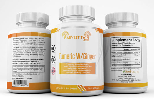 Cúrcuma com Gengibre