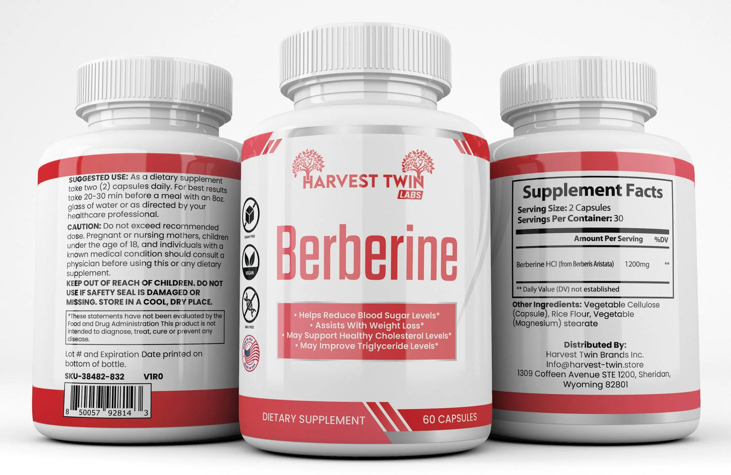 Berberine | Harvest Twin Labs