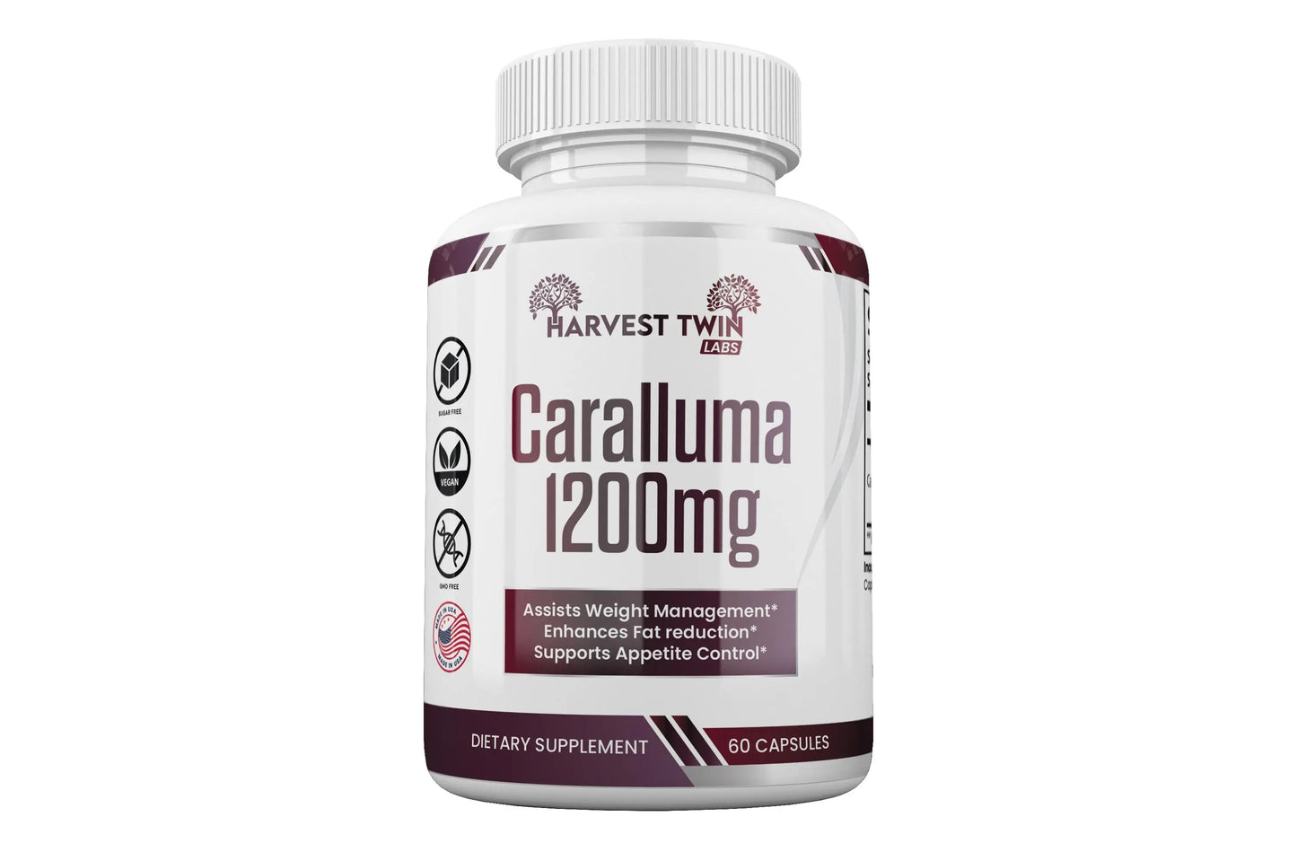 Caralluma 1200mg - Inibidor de Apetite Natural