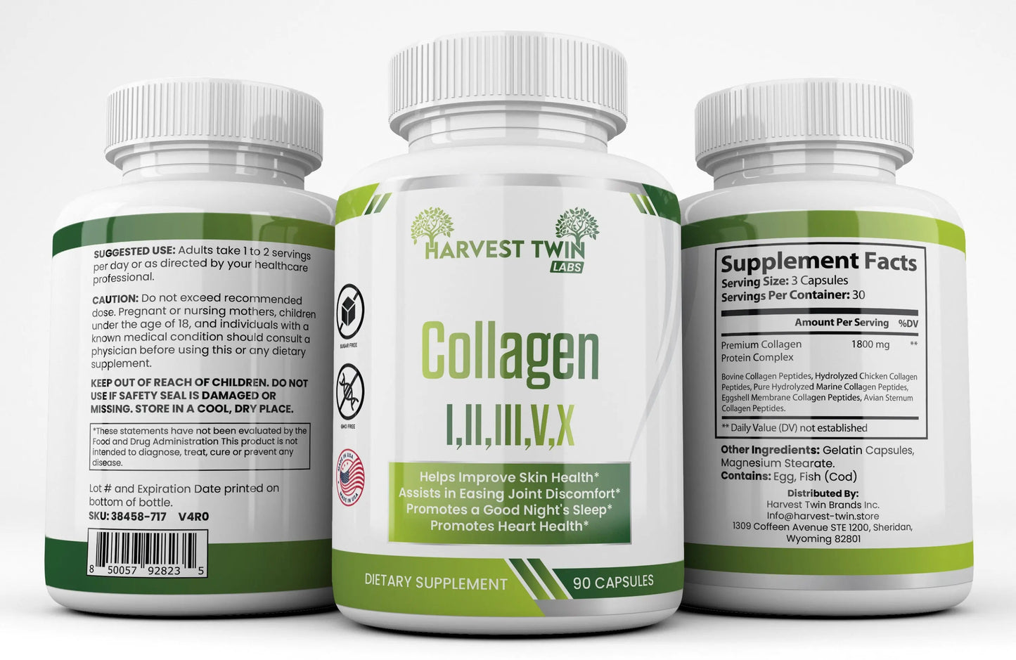 Collagen I,II,III,V,X